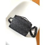 Louis Vuitton M46689 Wax Leather M45935 Presbyopia Black M46264 Presbyopia Purple This Handle Soft Trunk Handbag