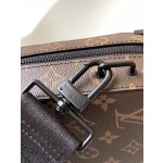 Louis Vuitton M46689 Wax Leather M45935 Presbyopia Black M46264 Presbyopia Purple This Handle Soft Trunk Handbag