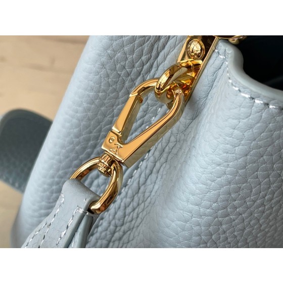 𝐋𝐎𝐔𝐈𝐒𝐕𝐔𝐈𝐓𝐓𝐎𝐍 M21166 Blue Snake Skin Fritillaria Mini This Capuchines BB handbag