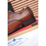Prada's new genuine leather business suit shoes