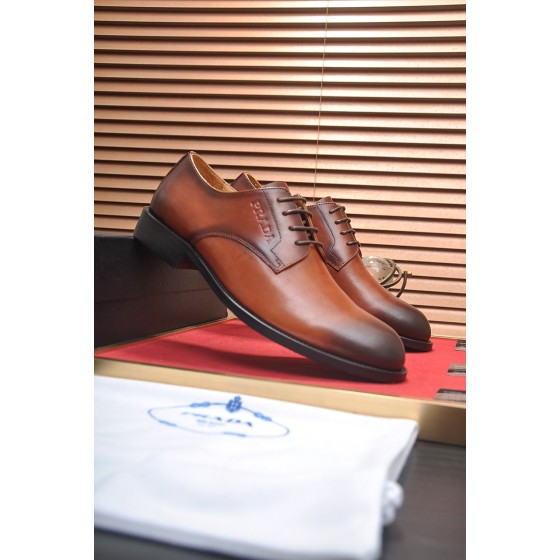 Prada's new genuine leather business suit shoes