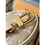 LOUIS VUITTON M82242 Gold This Nano Speedy Handbag