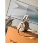 LOUIS VUITTON M82242 Gold This Nano Speedy Handbag