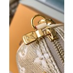 LOUIS VUITTON M82242 Gold This Nano Speedy Handbag