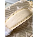 LOUIS VUITTON M82467 Gold This Micro Vanity Handbag