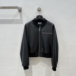 Herm è s baseball leather jacket
