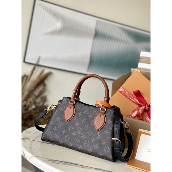 LOUIS VUITTON Duty Free Edition M46508 Old Flower Black