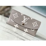 LOUIS VUITTON M82341 Grey Screen Cl é mence Wallet