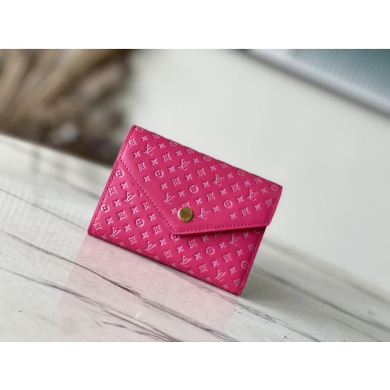 LOUIS VUITTON M82234 Rose Red New Victoria Wallet