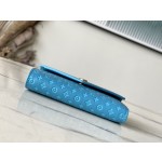 LOUIS VUITTON Single M82314 Blue This LV Gradient Collection