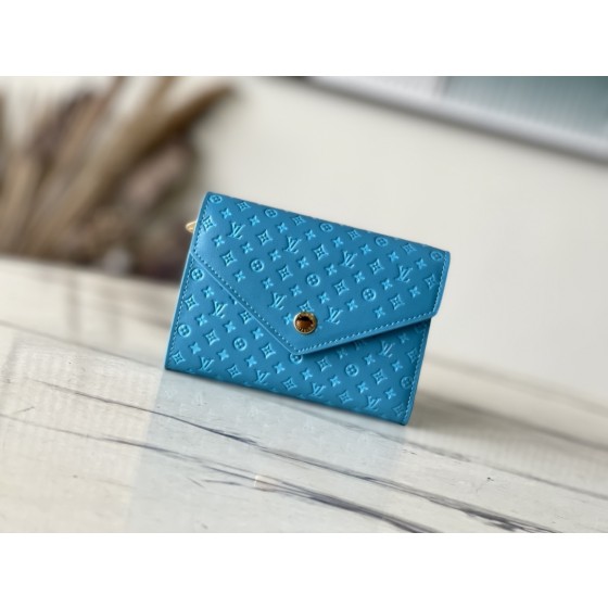 LOUIS VUITTON Single M82314 Blue This LV Gradient Collection