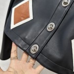 Louis Vuitton patchwork leather jacket