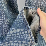 Louis Vuitton polka dot pumpkin print casual straight denim pants