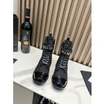 CHANEL Electrical Hardware Letter Boots