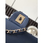 CHANEL MINI CF Sequin Dinner Bag Model Number: 4144