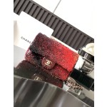 CHANEL MINI CF Sequin Dinner Bag Model Number: 4144
