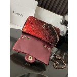 CHANEL MINI CF Sequin Dinner Bag Model Number: 4144