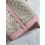 Garden part 30cm imported TC leather patchwork woven fabric