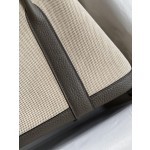 Garden part 30cm imported TC leather patchwork woven fabric