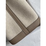 Garden part 30cm imported TC leather patchwork woven fabric