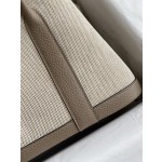 Garden part 30cm imported TC leather patchwork woven fabric