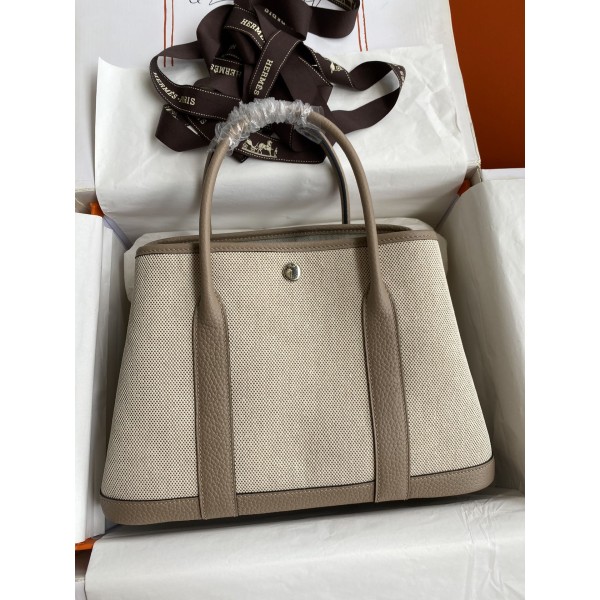 Garden part 30cm imported TC leather patchwork woven fabric