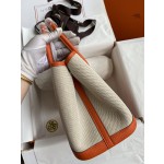 Garden part 30cm imported TC leather patchwork woven fabric