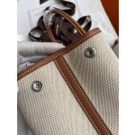 Garden part 30cm imported TC leather patchwork woven fabric