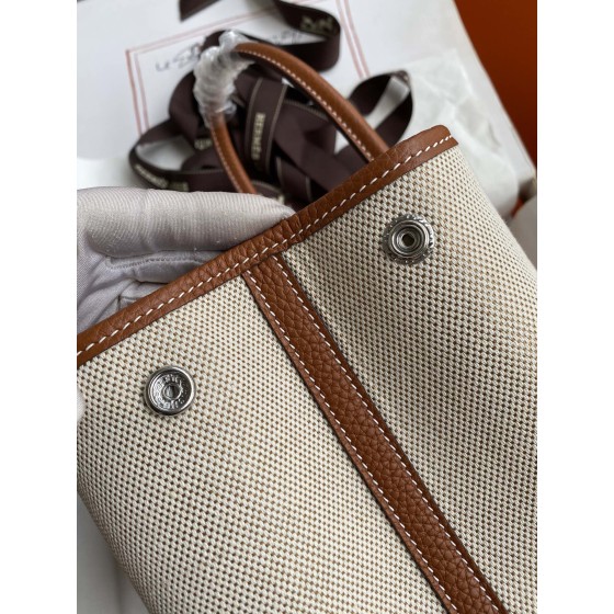 Garden part 30cm imported TC leather patchwork woven fabric