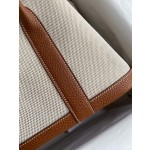 Garden part 30cm imported TC leather patchwork woven fabric