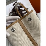 Garden part 30cm imported TC leather patchwork woven fabric