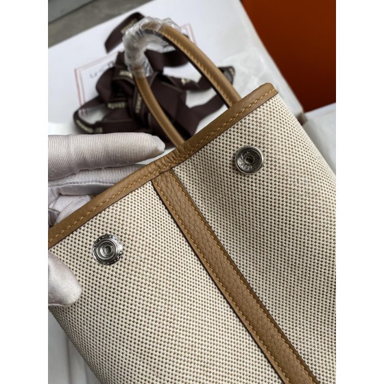 Garden part 30cm imported TC leather patchwork woven fabric