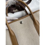 Garden part 30cm imported TC leather patchwork woven fabric