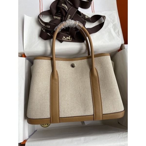 Garden part 30cm imported TC leather patchwork woven fabric