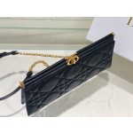 DlOR Caro Colle Noire Chain Carrying Bag
