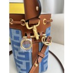 FENDI Light Blue Denim Mini Handbag Model Number: 226