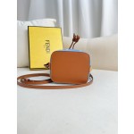 FENDI Light Blue Denim Mini Handbag Model Number: 226