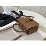 CELINE 𝗧𝗔𝗕𝗢𝗨𝒎𝒊𝒏𝒊 Padlock Full Leather Bag Model: 10L343/