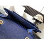 CHANEL Middle School Style Cowboy Postman Bag Model Number: 3923