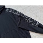 Balenciaga New Large Letter Embroidery Set • Hoodie