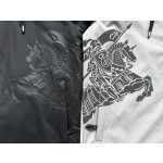 Burberry Double War Horse Hooded Jacket Coat