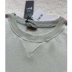 Dior stitching drawstring arm embroidery 🪡 Pullover sweater