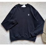 Dior three-dimensional diamond C * D micro embroidered round neck sweater