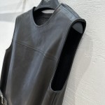 Prada genuine leather vest vest skirt