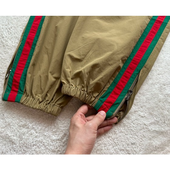 Gucci Classic Red and Green Ribbon Set Pants