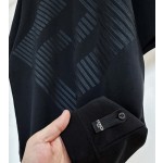 Fendi large embroidered round neck short sleeves