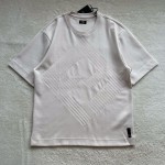 Fendi large embroidered round neck short sleeves