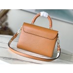 𝐋𝐎𝐔𝐈𝐒𝐕𝐔𝐈𝐓𝐓𝐎𝐍 M22229 Brown (woven) This Twist Medium handbag