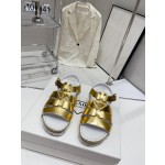 Prada Roman woven thick sole rubber sandals