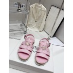 Prada Roman woven thick sole rubber sandals